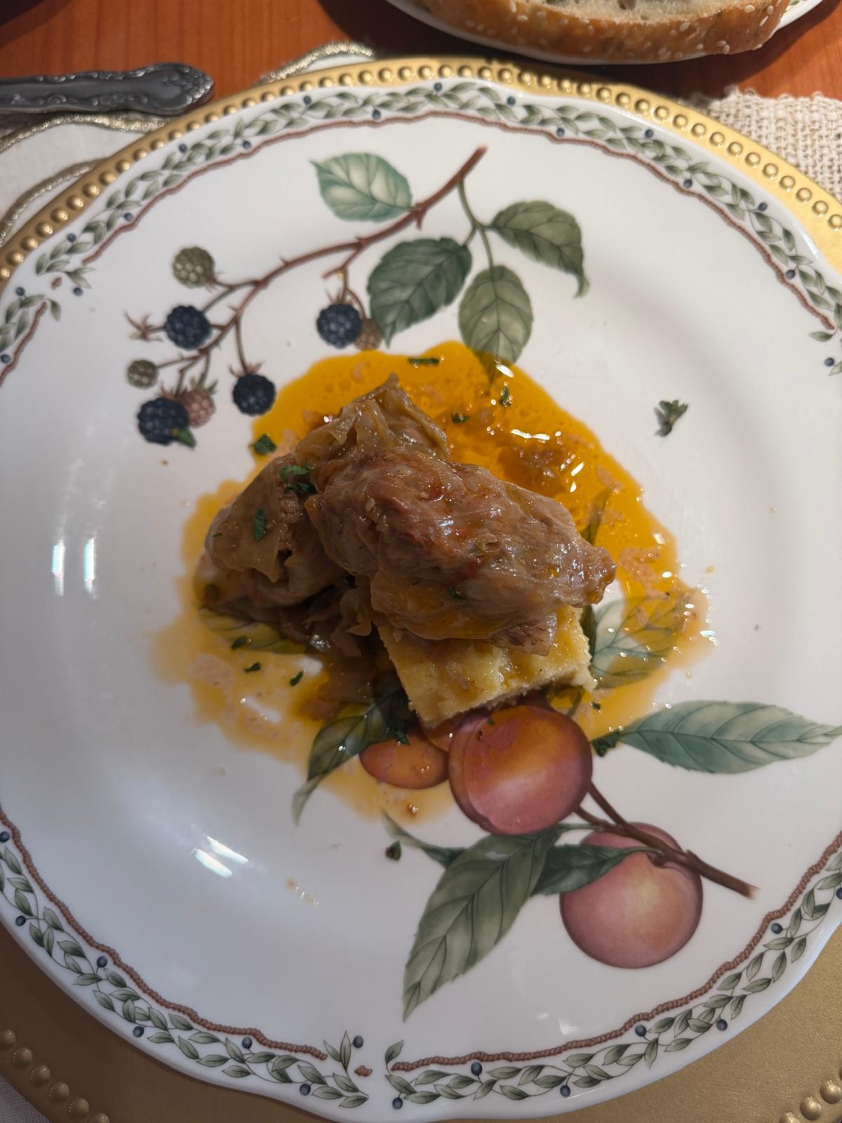 Seasonal Romanian dish at Nacusi