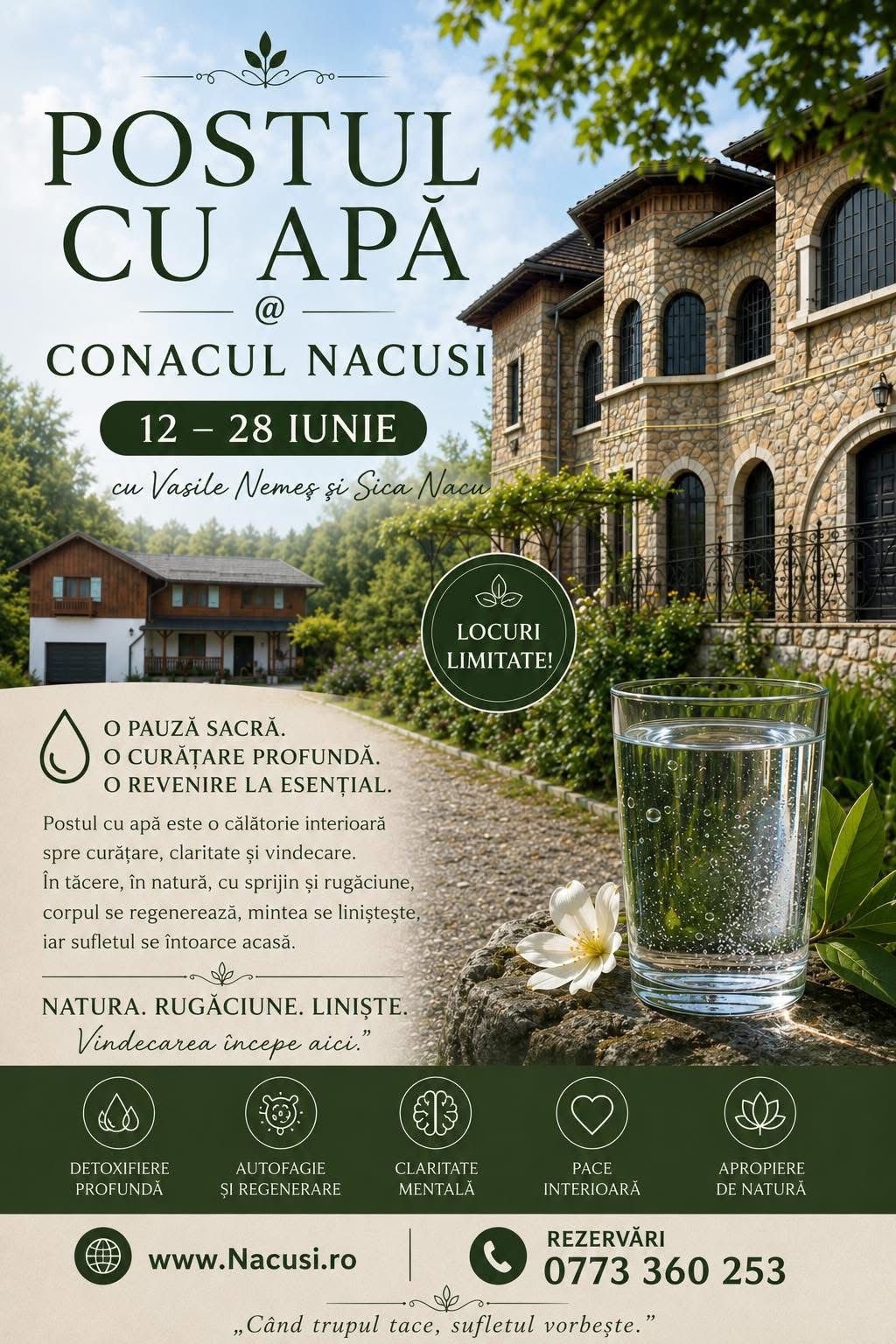 Fasting with Water Retreat